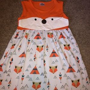 Girls fox dress.